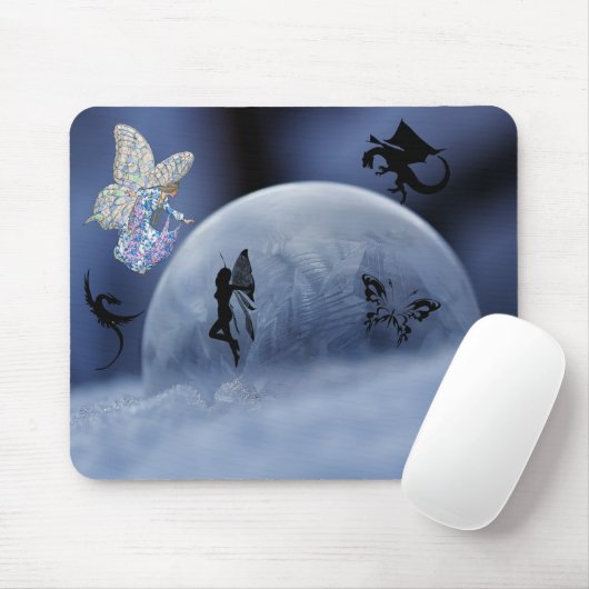 Tapis De Souris Bubble Fairy Fantasy  (Avec souris)