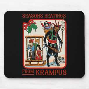 Tapis De Souris Bûchages de saison de Noël par Krampus