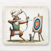 Tapis De Souris Buck Deer with Bow et Flèche (Devant)