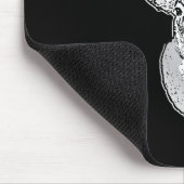 Tapis De Souris Buck on Bold Black White Tail Deer (Coin)