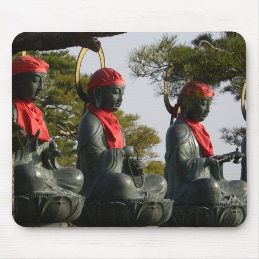 TAPIS DE SOURIS BUDDHAS EN MÉDITATION (Devant)