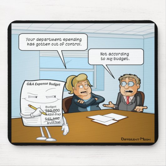 Tapis De Souris Budget Sneaky Funny Mouse Pad (Devant)