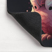 Tapis De Souris Budgie Bliss Dans Le Style Kawaii Mousepad (Coin)