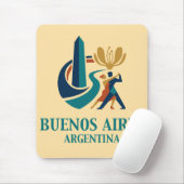 Tapis De Souris Buenos Aires Argentine (Avec souris)