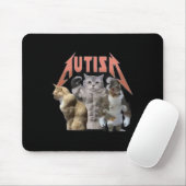 Tapis De Souris Buff Cats Autism meme (Avec souris)