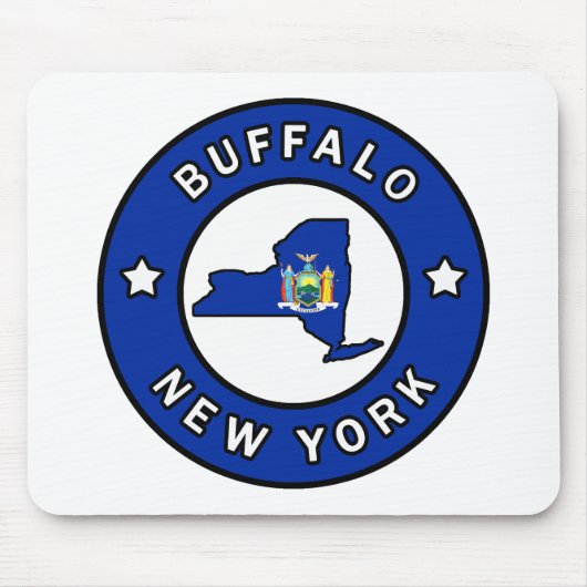 Tapis De Souris Buffalo New York (Devant)