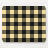 Tapis De Souris Buffle noir et jaune (Devant)