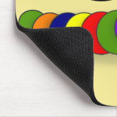 Tapis De Souris Bug de jardin lunaire du jardinier (Coin)