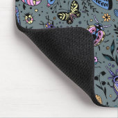 Tapis De Souris Bugs de Doodle sur le gris de latte (Coin)