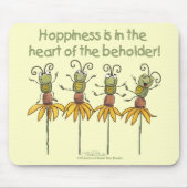 Tapis De Souris Bugs sur les fleurs (Devant)