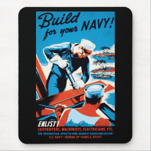 Tapis De Souris Build For Your Navy