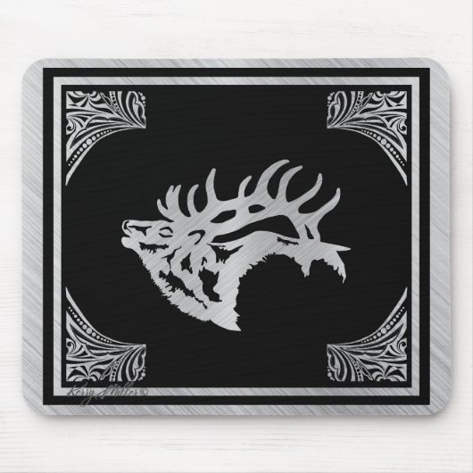 Tapis De Souris Bull Elk (Devant)