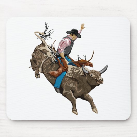 Tapis De Souris Bull rider (Devant)