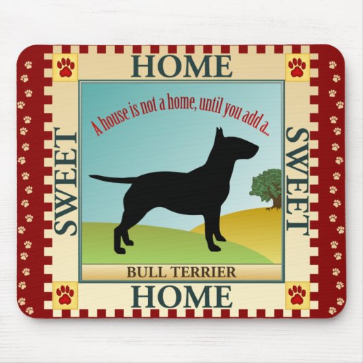 Tapis De Souris Bull-terrier (Devant)