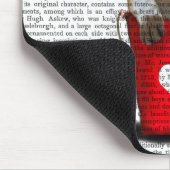 Tapis De Souris Bulldog Bucket Of Love Red (Coin)