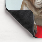 Tapis De Souris Bulldog Bucket Of Love Red 2 (Coin)