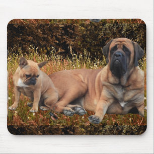 Tapis De Souris Bulldog et Mastff mousepad
