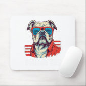 Tapis De Souris Bulldog Papa (Avec souris)