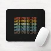 Tapis De Souris Bulldog Retro (Avec souris)