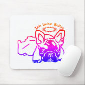 Tapis De Souris Bulldogge français Mousepad (Avec souris)