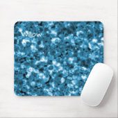 Tapis de souris bulle abstrait sarcelle (Avec souris)
