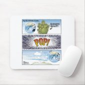 Tapis De Souris Bulle Mousepad de marché boursier (Avec souris)