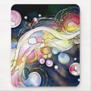 Tapis De Souris Bulles Abstraites