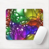 Tapis De Souris Bulles colorées (Avec souris)