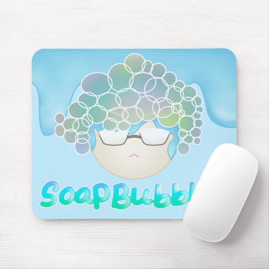 Tapis De Souris Bulles de savon (Avec souris)
