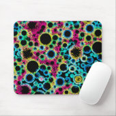 Tapis De Souris Bulles psychédéliques (Avec souris)