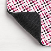 Tapis De Souris Bulles roses rétro Mousepad (Coin)