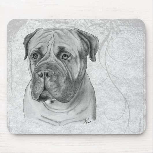 Tapis De Souris Bullmastiff (Devant)