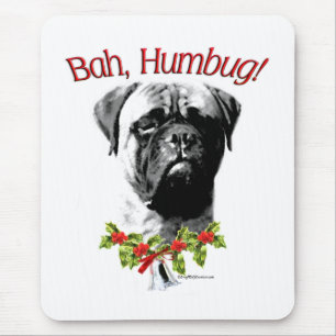 Tapis De Souris Bullmastiff Bah Humbug