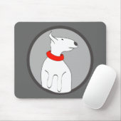 TAPIS DE SOURIS BULLTERIER3 (Avec souris)