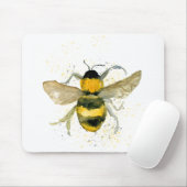 Tapis De Souris Bumblebee aquarelle (Avec souris)