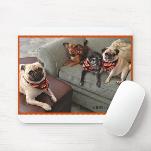 Tapis De Souris Bumblesnot Mousepad : Le Bacon Bunch (Avec souris)