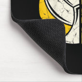 Tapis De Souris Bump Set Spike Répéter Volleyball Fun (Coin)
