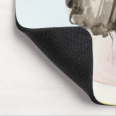 Tapis De Souris Bun de noeud de cheveux Brown (Coin)