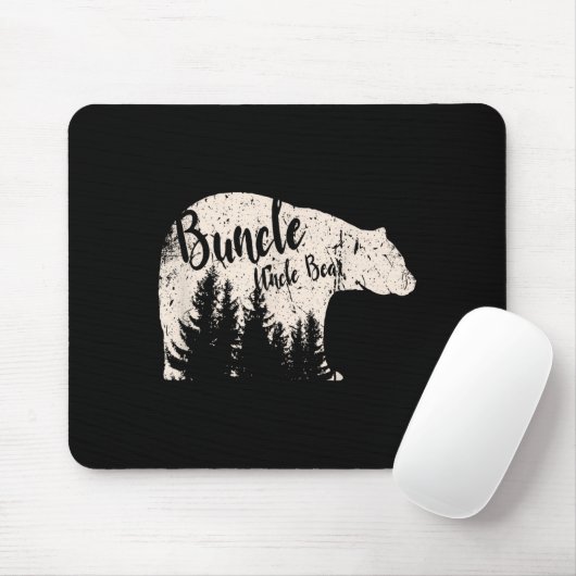 Tapis De Souris Buncle - They Call Me Buncle - The Uncle Funny  (Avec souris)