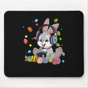 Tapis De Souris Bunny Rabbit Jouer Joyeux Jeu de Pâques Garçon Gir