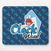 Tapis De Souris Bunnyx | Clock Wise ! (Devant)