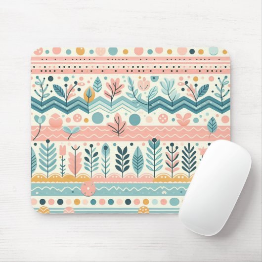 Tapis De Souris Bureau Botanique Cute (Avec souris)