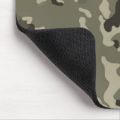 Tapis De Souris Bureau de jeu de style camouflage vert mat (Coin)