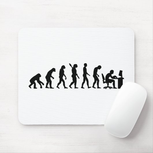 Tapis De Souris Bureau d'ordinateur d'évolution (Avec souris)