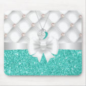 Tapis De Souris Bureau moderne à deux tons (Devant)