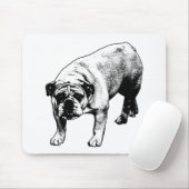 Tapis De Souris Bureau Neige calme (Avec souris)