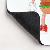 Tapis De Souris Burger convivial (Coin)
