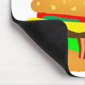 Tapis De Souris Burger et frites (Coin)