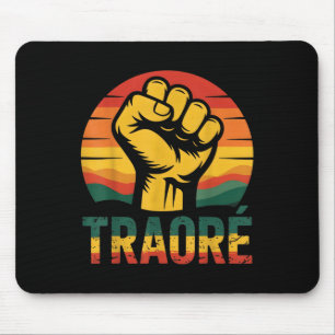 Tapis De Souris Burkina Faso-ibrahim Traoré _ Thomas Sankara T-shi