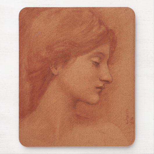 Tapis de souris Burne-Jones Drawing CC0163 (Devant)